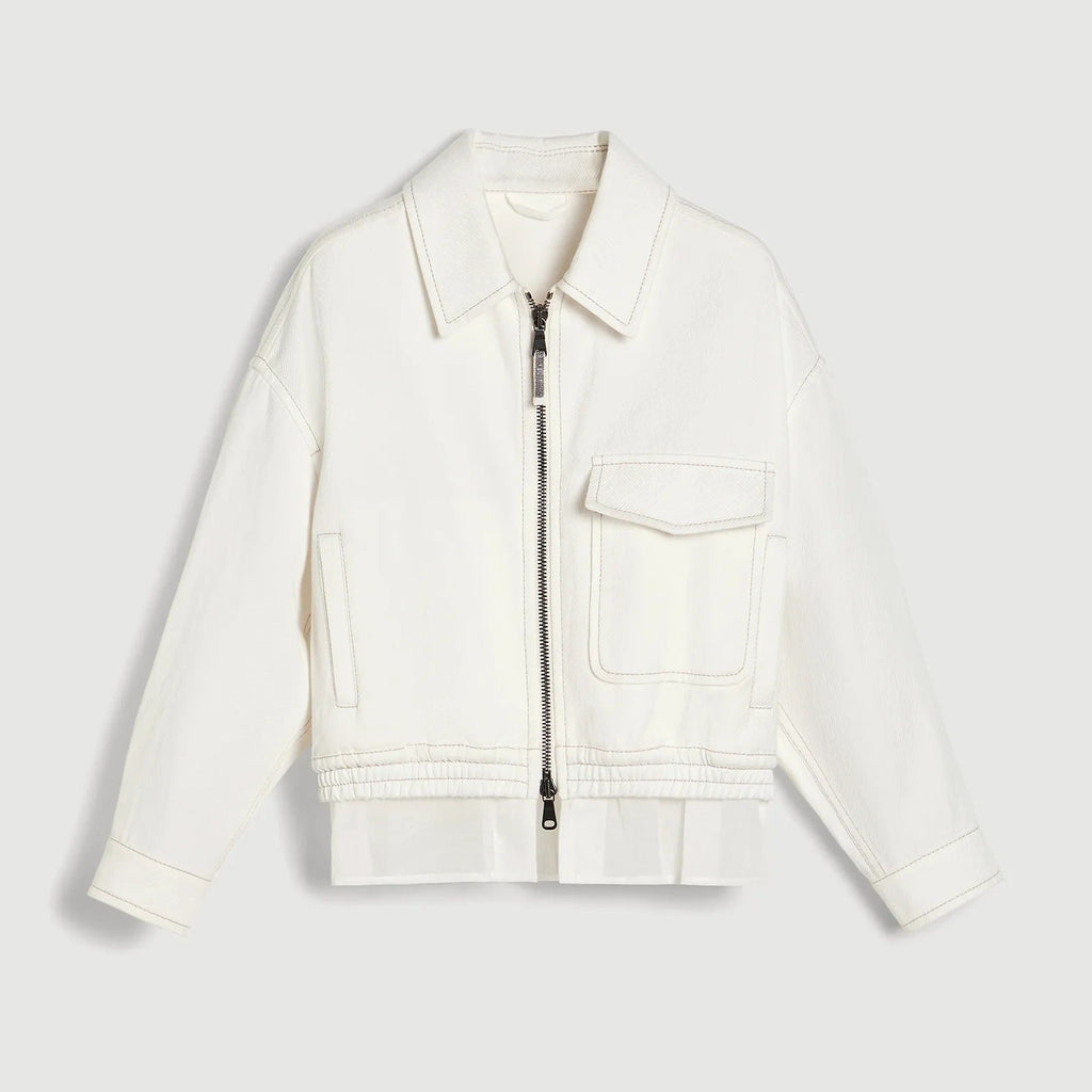 Children's collared zip up jacket