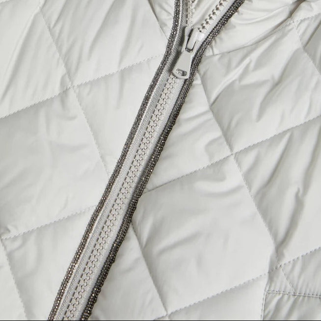 Children's hooded quilted vest