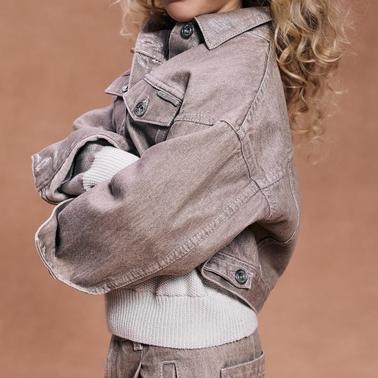 Children's short jacket